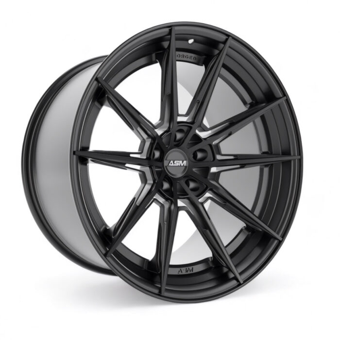 Jantă forjată AP. FORGED 10 – vedere laterală completă cu design deep concave, personalizabilă în dimensiuni și offset – ASM Tuning România