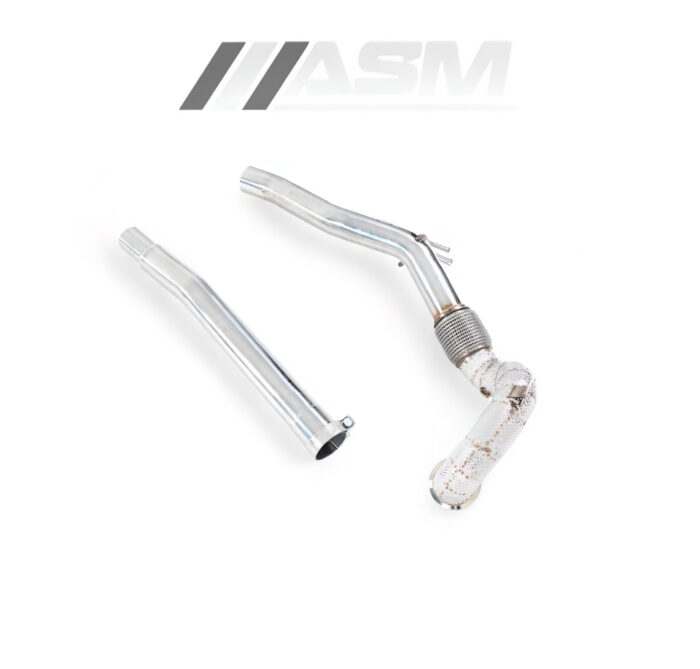 Downpipe Frontal Sport / De-Cat pentru Golf R MK7/MK7.5 & Audi S3 8V – ASM Performance - imagine 1