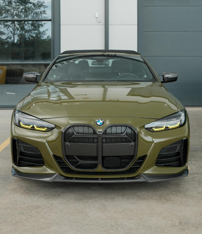 Splitter Față Carbon BMW Seria 4 G22/G23/G26 - Lip Frontal V Style - imagine 3