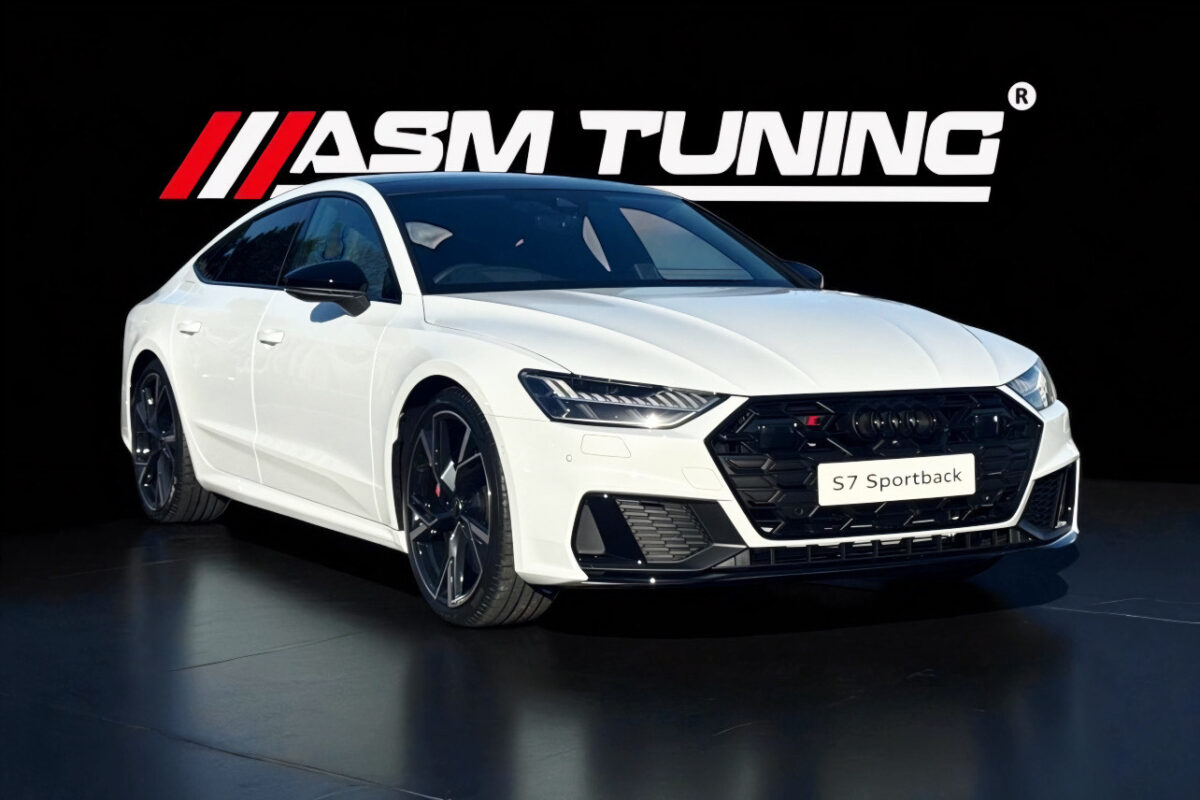 Colecție Carbon & Performanță Audi S7 C8 Audi S7 C8 Sportback cu kit complet carbon – splitter, difuzor și eleron by ASM Tuning