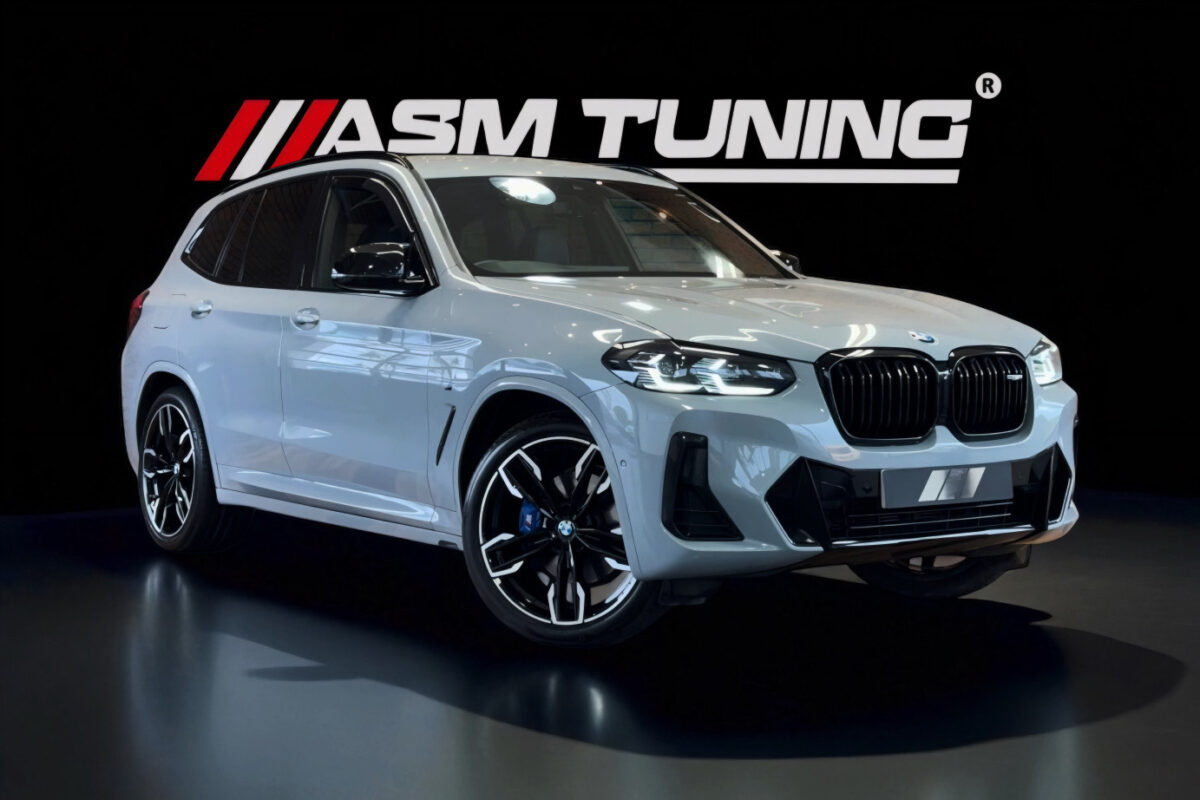 Colecție Carbon & Performanță BMW X3 G01 M-Sport BMW X3 G01 M-Sport cu splitter și difuzor din fibră de carbon – colecția tuning premium ASM Tuning