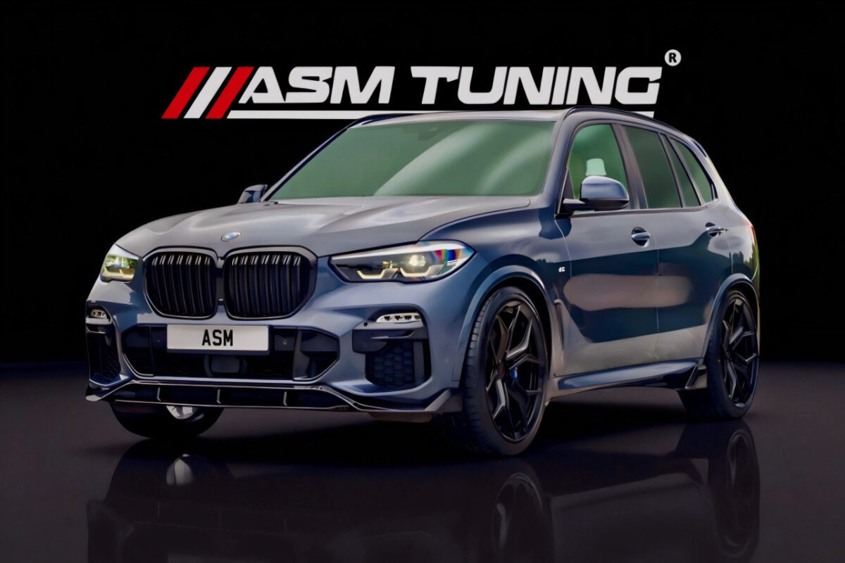 Colecție Carbon & Performanță BMW X5 G05 M-Sport BMW X5 G05 M-Sport echipat cu piese din fibră de carbon – colecția premium ASM Tuning