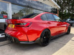 Colțuri Bară Spate Carbon BMW M3 G80/G81 / M4 G82/G83 – Dry Carbon - imagine 4