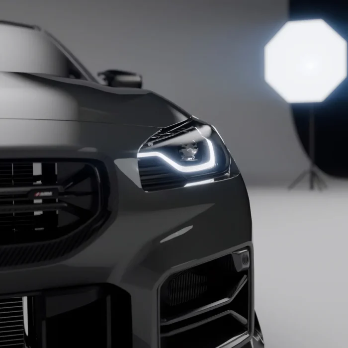 Prize Aer Bara Fata Carbon BMW G87 M2 – Grile Laterale ASM Design - imagine 3