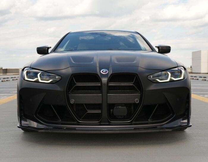 Splitter Față Carbon BMW G80 G81 M3/G82 G83 M4 - V Style - imagine 3