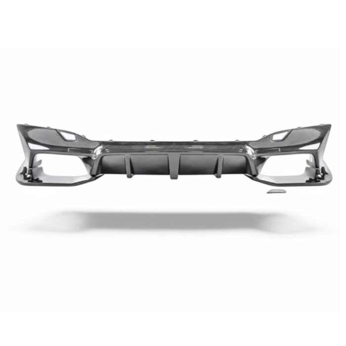 Difuzor Bara Spate Fibra Carbon BMW F90 M5 - 3D Style - imagine 1
