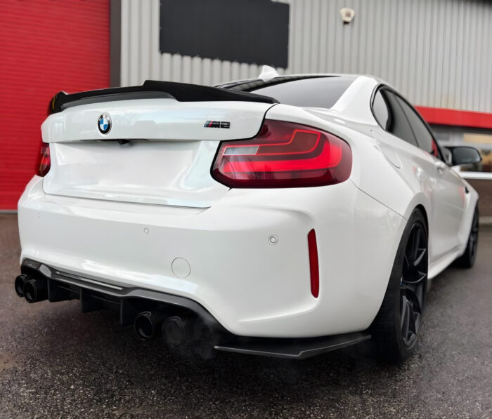 Difuzor Bara Spate Carbon BMW M2/M2C F87 - MT Style - imagine 2