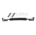 Difuzor Bara Spate Carbon BMW F32/F33/F36 Seria 4 - Evacuare Dubla MP Style