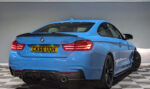 Difuzor Bara Spate Carbon BMW F32/F33/F36 Seria 4 - Evacuare Dubla MP Style - imagine 4