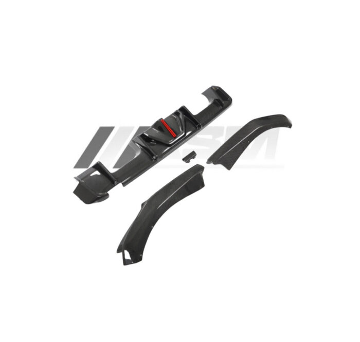 Led Difuzor Bara Spate Carbon BMW G80 G81 M3/G82 G83 M4 - V Style - imagine 1