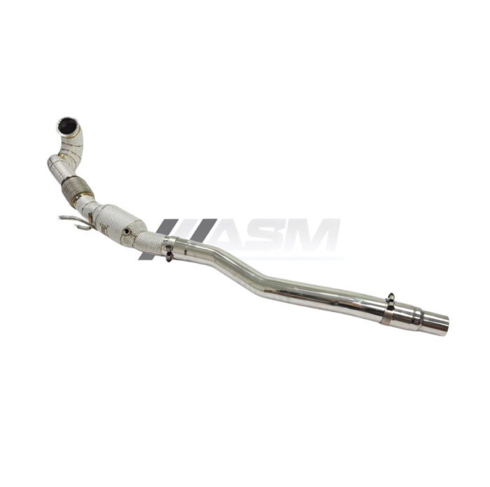 Downpipe Față Audi S3 8V / Golf GTI MK7 R – Sport Cats / De-Cat – ASM Performance - imagine 1