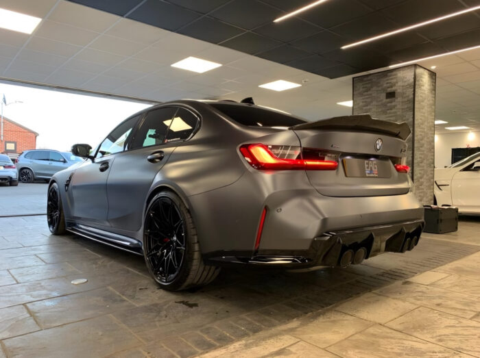 Eleron Carbon BMW M3 G80 / G20 Seria 3 – PS Style Spoiler Portbagaj - imagine 4