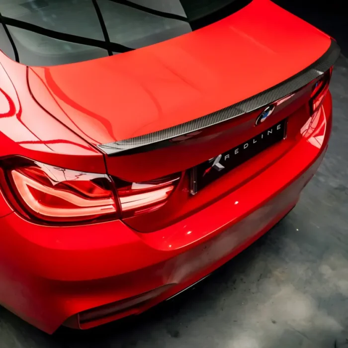 Eleron Spate Carbon BMW M4 F82 - Spoiler Portbagaj V Style - imagine 3
