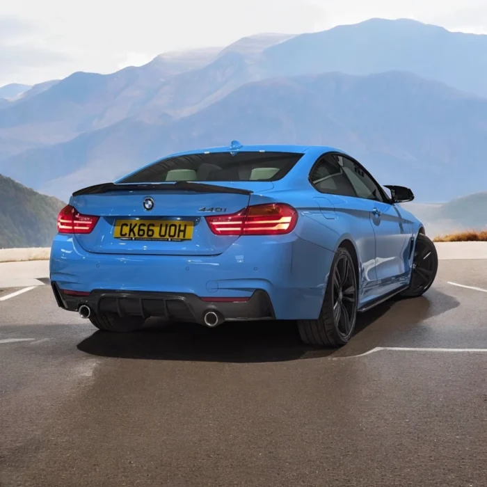 Eleron Carbon Spate BMW F32 Seria 4 - Spoiler Portbagaj V Style - imagine 3