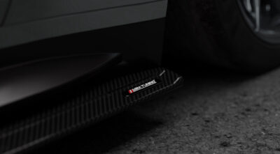 Detaliu fibra de carbon  pre-preg autentica - structura 3K de inalta rezistenta folosita in body kituri auto ASM Tuning Romania