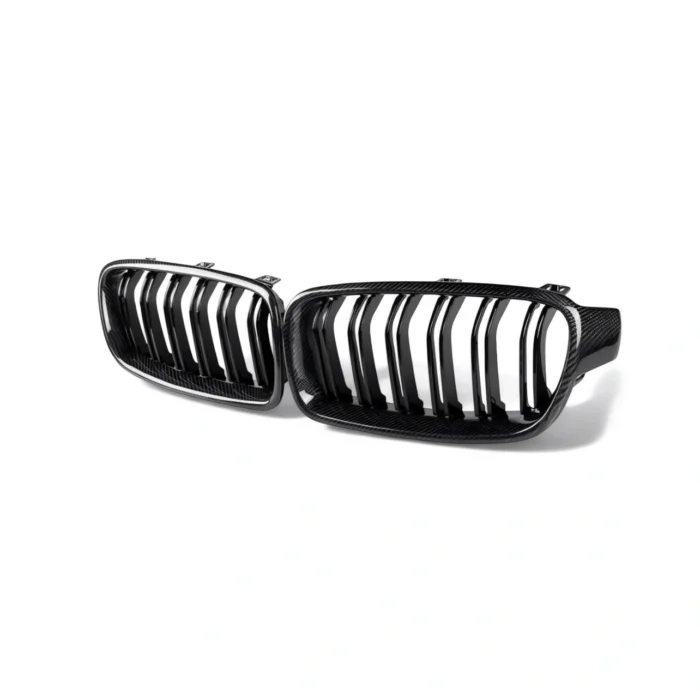 Grilă Dublă Frontală Carbon BMW F30/F31 – Seria 3 (2012–2019) - imagine 1