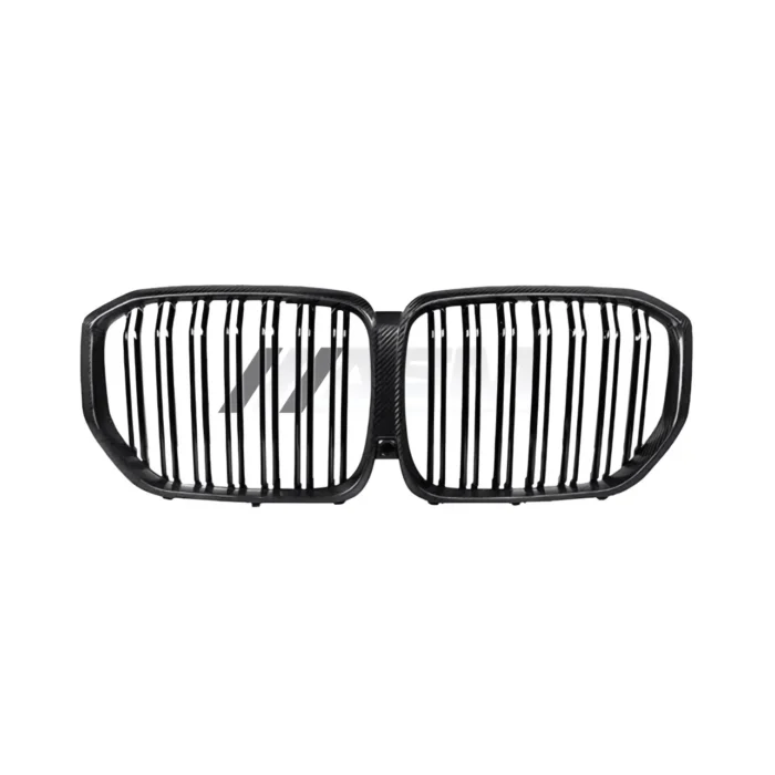 Grilă Frontală Fibra Carbon BMW F95 X5M 2019+ M Look Gloss - imagine 2