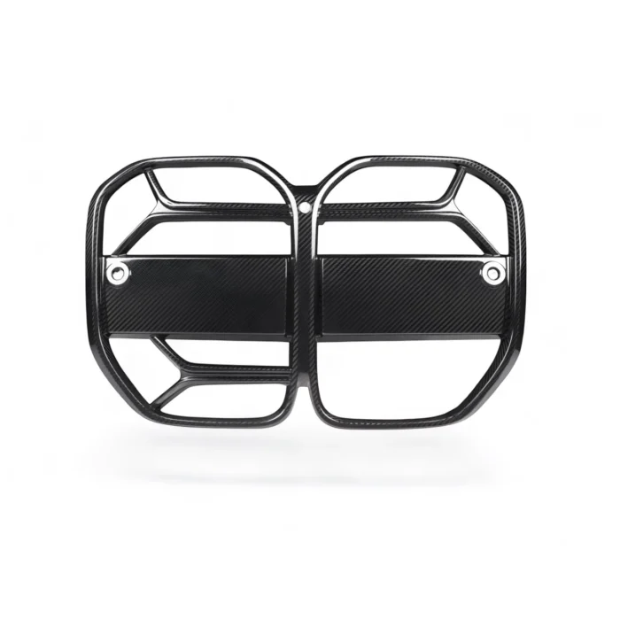 Grilă Bară Frontală Fibra Carbon BMW G22/G23/G26 CSL Style - imagine 1