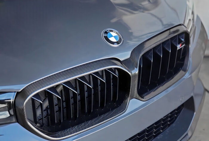 Grilă Bară Frontală Fibra Carbon BMW F90 M5 LCI 2021+ - imagine 2