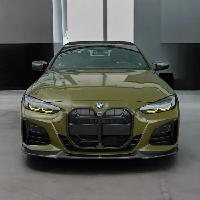 Grilă Bară Frontală Fibra Carbon BMW G22/G23/G26 CSL Style - imagine 3