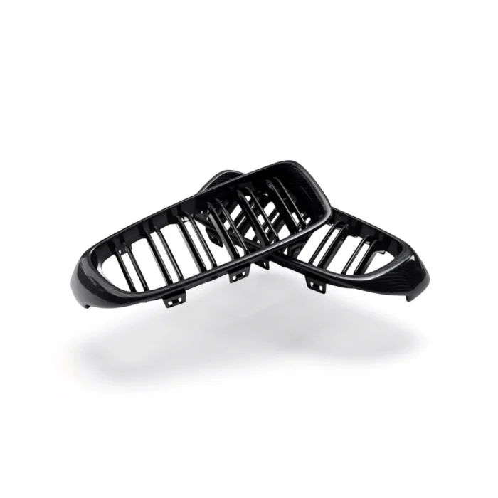 Grile Frontale Duble Carbon BMW M3 F80/F81 M4 F82/F83 - imagine 1
