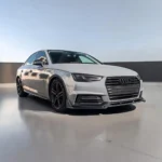Splitter Față Carbon Audi A4 B9 S LINE/S4 Lip Frontal - V Style - imagine 3