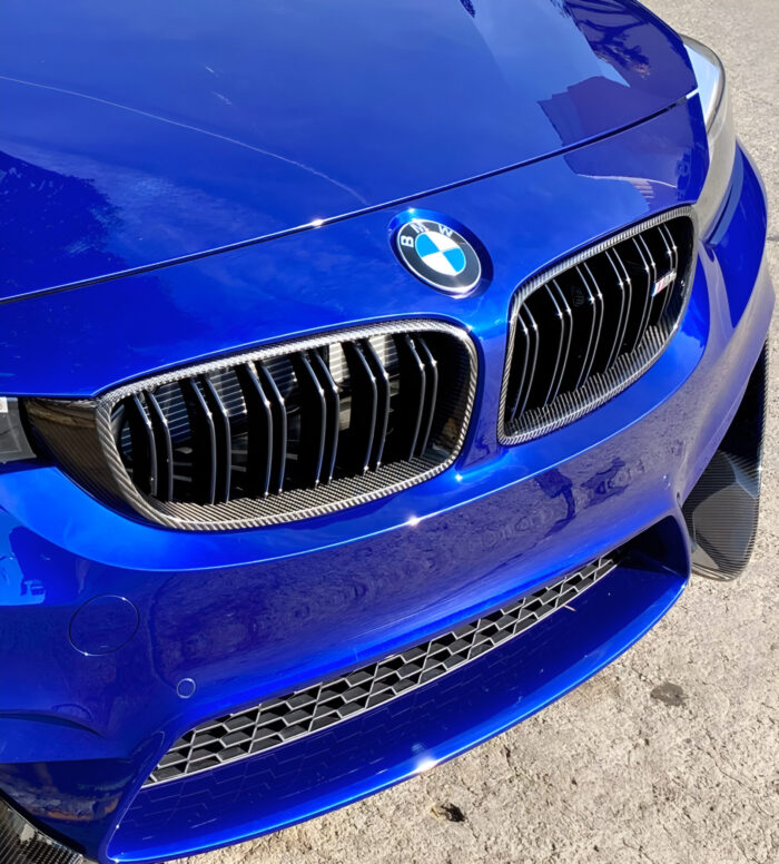 Grile Frontale Duble Carbon BMW M3 F80/F81 M4 F82/F83 - imagine 4