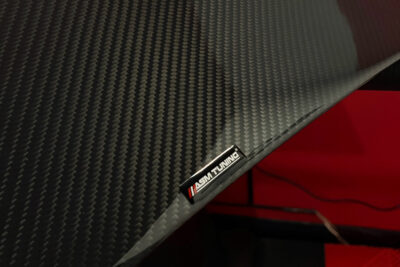 Spoiler din fibră de carbon pentru tuning auto de la ASM Tuning