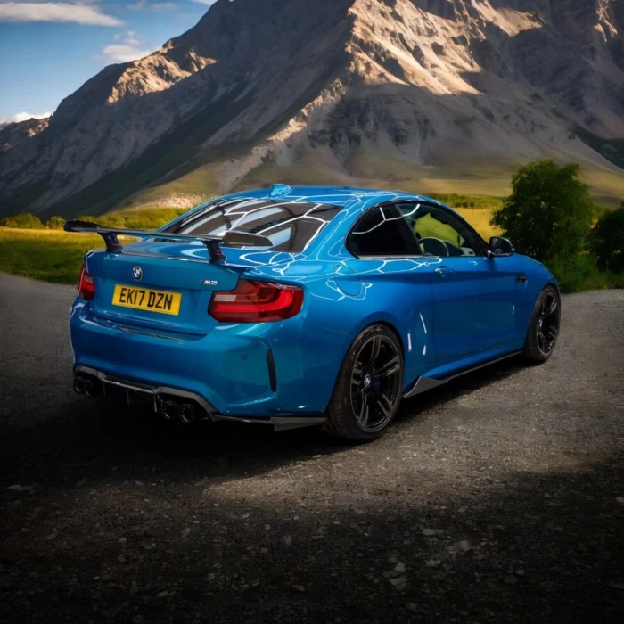 Prelungiri Praguri Laterale Carbon BMW M2/M2C F87 - V Style - imagine 3