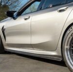 Prelungiri Praguri Laterale Carbon BMW Seria 8 G16 2019+ - imagine 2