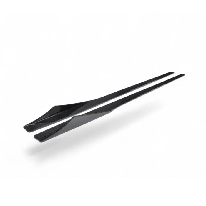 Prelungiri Praguri Laterale Carbon BMW M2/M2C F87 - V Style - imagine 1