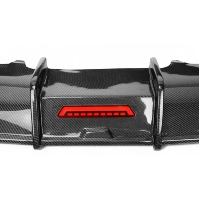 Led Difuzor Bara Spate Carbon Audi A4 B9 S LINE/S4 2017+ - imagine 2