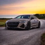 Splitter Față Carbon Audi RS6 C8 / RS7 C8 Avant 2020+ - imagine 2