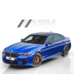 Splitter Față Carbon BMW F90 M5/M5C LCI - Lip Frontal ST Style - imagine 2