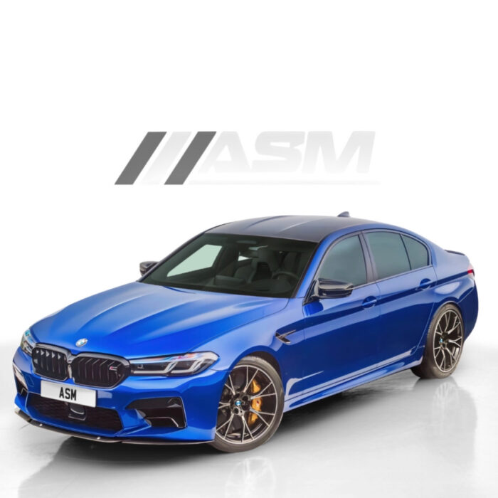 Splitter Față Carbon BMW F90 M5/M5C LCI - Lip Frontal ST Style - imagine 2