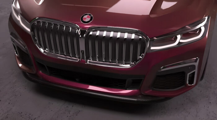 Splitter Față BMW G11/G12 Seria 7 LCI - Lip Frontal 2020+ - imagine 4