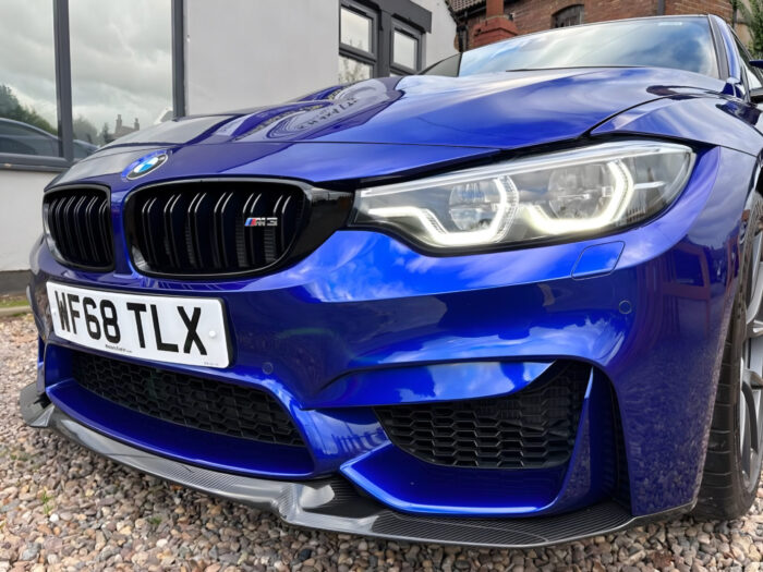 Splitter Față Carbon BMW M3 F80 / M4 F82 F83 – CS Style - imagine 4