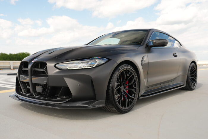 Splitter Față Carbon BMW G80 G81 M3/G82 G83 M4 - V Style - imagine 2