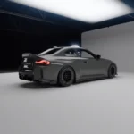 Eleron Portbagaj Carbon BMW M2 G87 | Spoiler Spate Dry Carbon High Kick – ASM Design - imagine 3