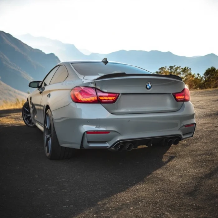 Eleron Spate Carbon BMW M4 F82 - Spoiler Portbagaj CS Style - imagine 2