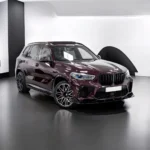 Splitter Față Carbon BMW X5M F95 Lip Frontal - V Style 2019+ - imagine 2