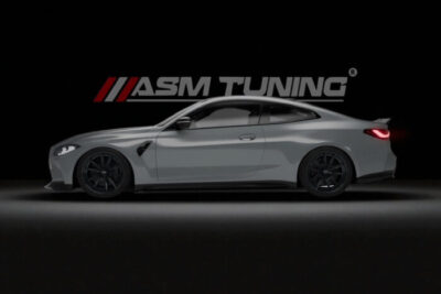 Praguri laterale din fibră de carbon pentru BMW M3 G80 și M4 G82 – extensii aerodinamice ASM Tuning România, design ușor și precis